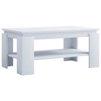 Konferenčný stolík Rolas, biely - biela, Modern, kompozitné drevo (90/53/41cm) - MID.YOU