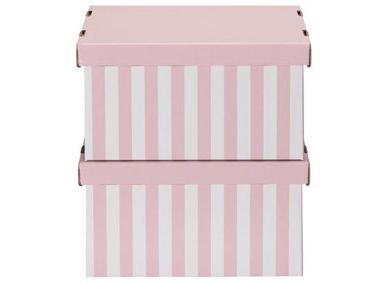 Box S Krytom Jimmy - biela/ružová, kartón (34/18/25cm) - Mömax modern living Box S Krytom Jimmy - biela/ružová, kartón (34/18/25cm) - Mömax modern living