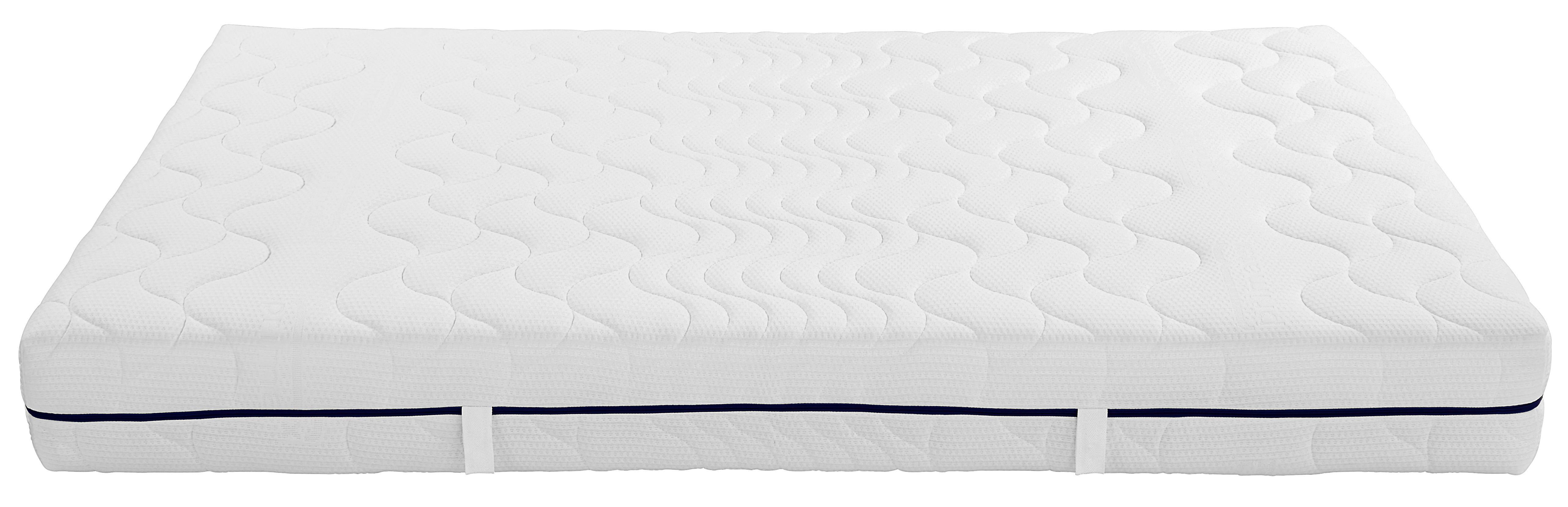 Komfortschaummatratze Ergo Duo 140x200cm Fest - Weiß, Textil (140/200cm) - Primatex