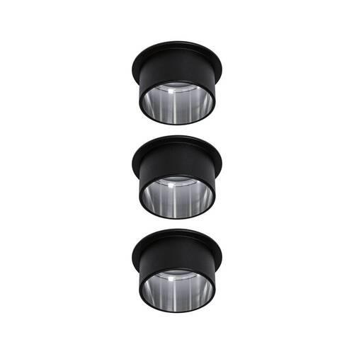 Deckenleuchte 3er-Set Ø 6,8 cm 3-Flammig, dimmbar - Basics, Metall (6,8cm) - Paulmann