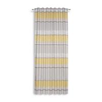 Vorhang mit Schlaufen und Band Palma 140x245 cm Gelb - Gelb, MODERN, Textil (140/245cm) - Luca Bessoni