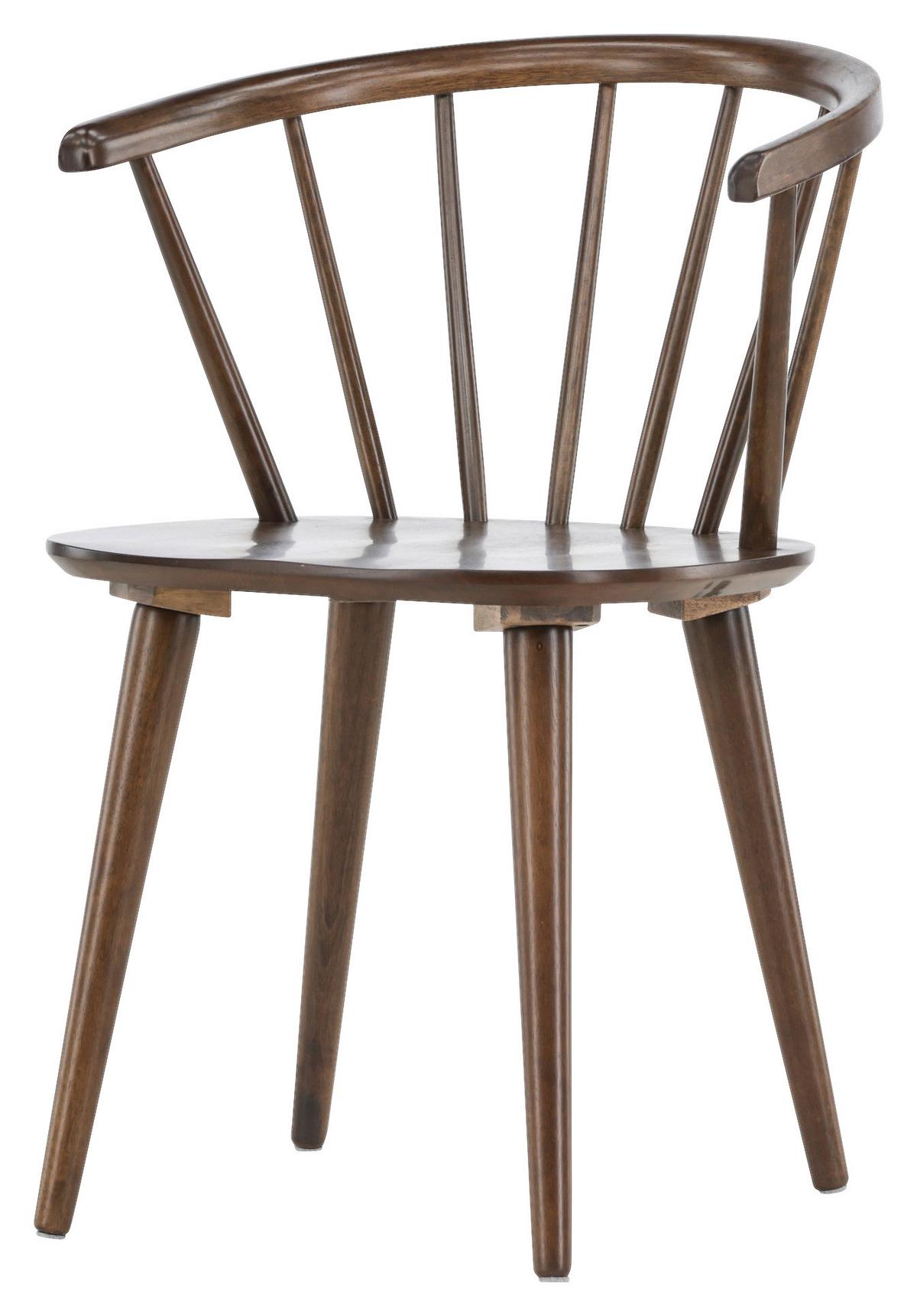 Stuhl-set Bobby - Mokka, Design, Holz (55/75/53cm) - Livetastic