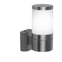 Außenleuchte Xeloo 60 Watt Edelstahl, Wandmontage - KONVENTIONELL, Kunststoff/Metall (10/15,5/24cm)