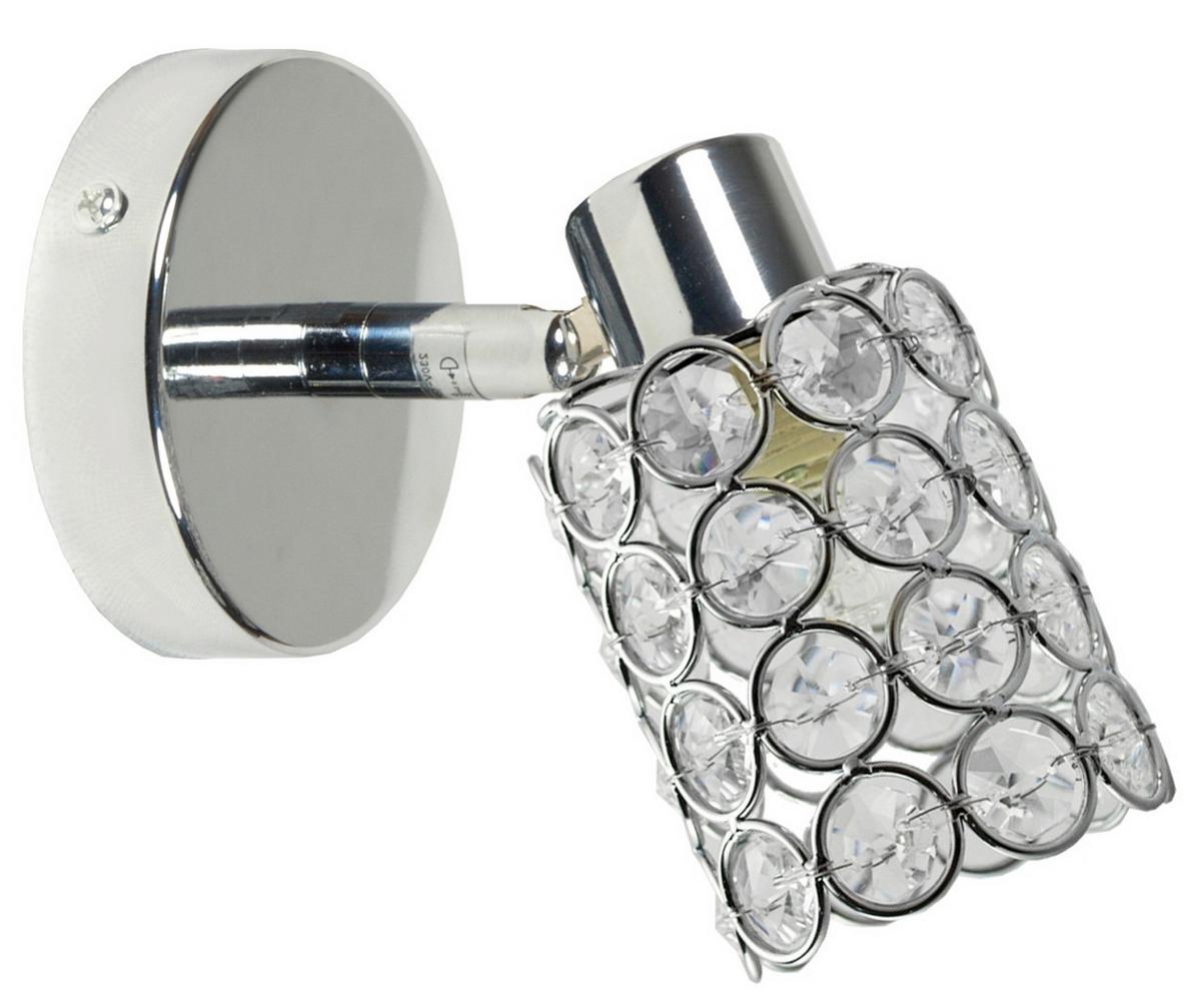 Strahler 91-97388 York - Chromfarben/Transparent, KONVENTIONELL, Glas/Metall (16/8cm)