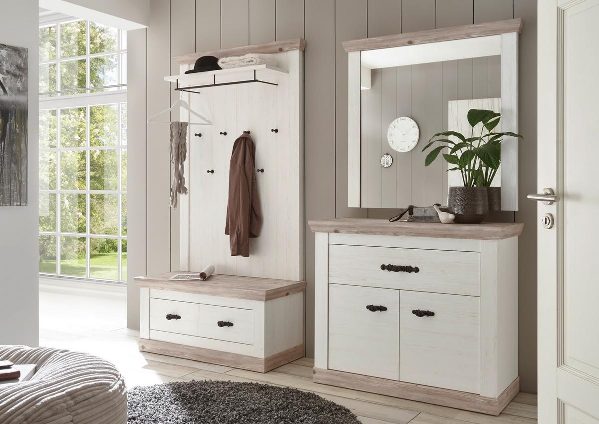 Kommode Florenz Hellbraun/Pinienfarben B:107cm - Hellbraun/Pinienfarben, Design, Holzwerkstoff (107/87/45cm) - MID.YOU