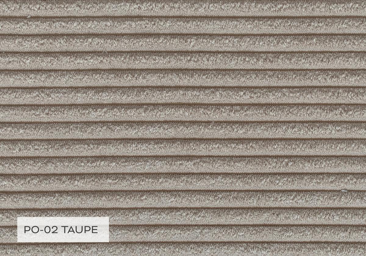 Sedačka Oliver, pravá, šedohnědá barva - černá/šedohnědá, Design, textil/plast (247/194cm) - MID.YOU