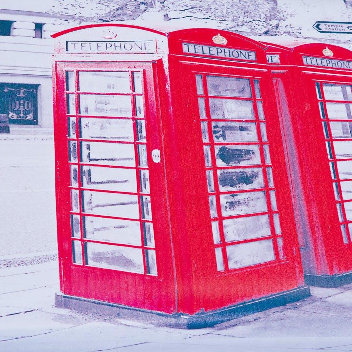 Összehajtható Doboz Setto Groß -Bu- - piros/kék, Basics, textil (76/38/38cm) - MID.YOU