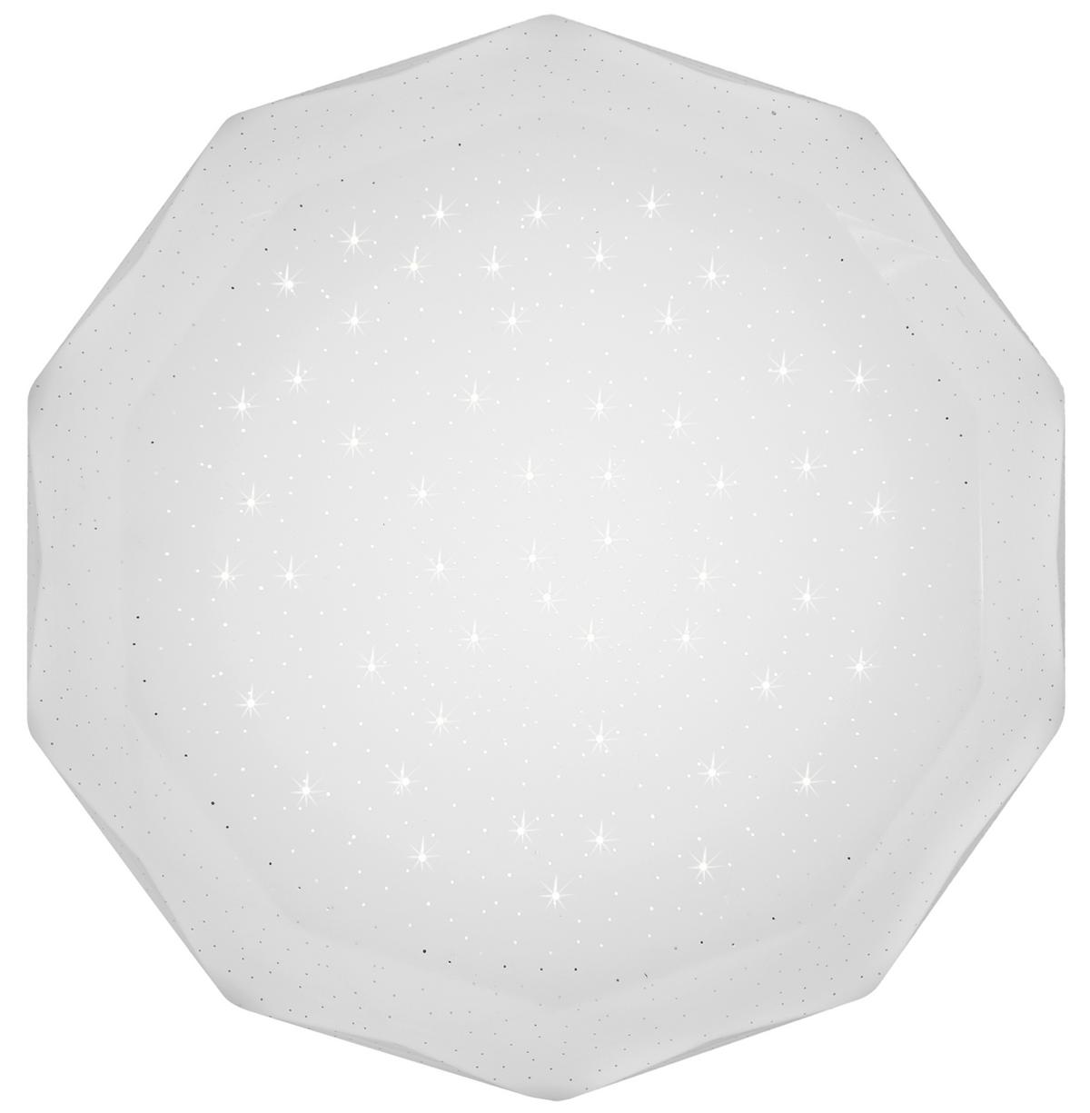 LED-Deckenleuchte 14-64561 Sky Effect - Weiß, Basics, Metall (51/51/11cm)