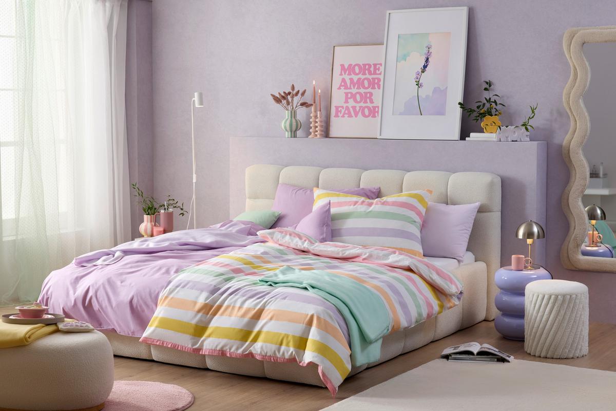 HOTOVÝ ZÁVĚS MILA - bílá, Konvenční, textil (135/245cm) - Based