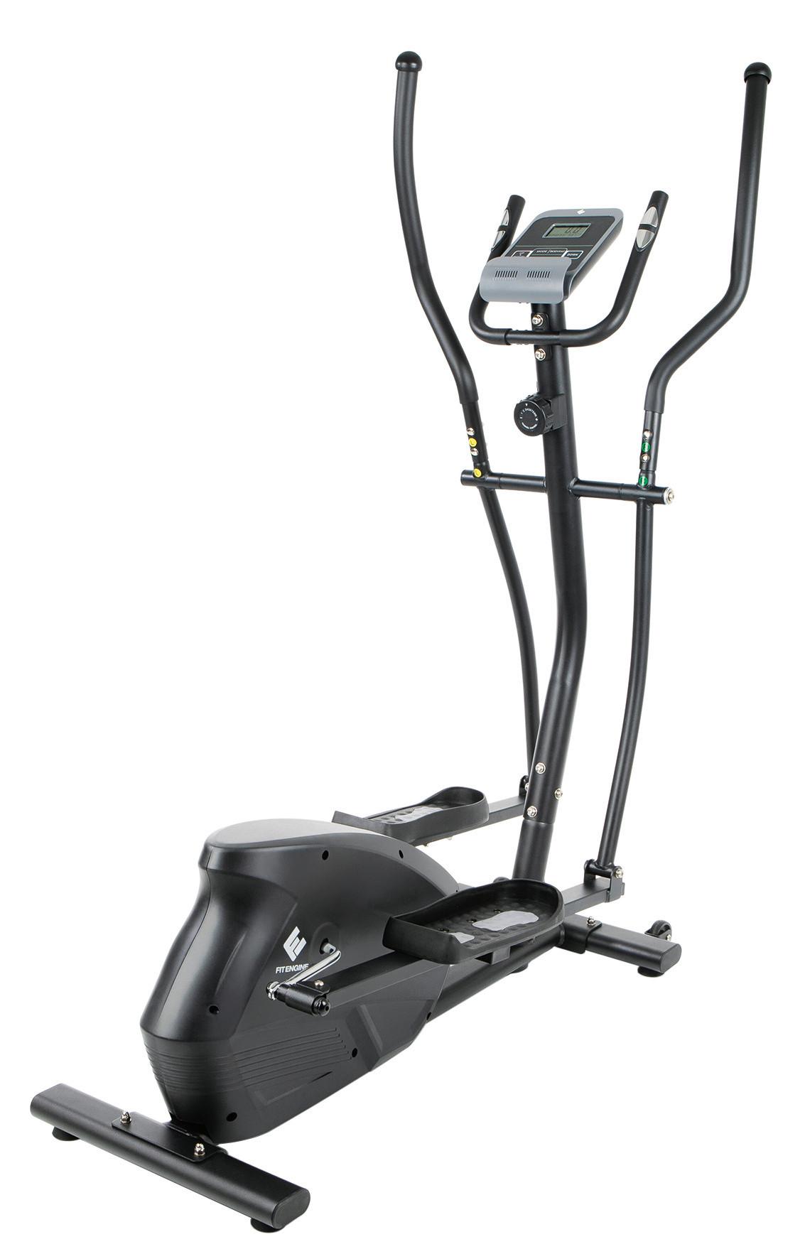 Crosstrainer Fitengine Tablet-und Smartphonehalterung - Schwarz/Grau, Basics, Kunststoff/Metall (121/58/163cm) - TV - Unser Original
