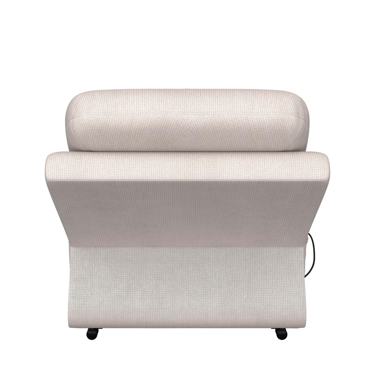 Relaxsessel Mario Webstoff beige, B: 89 cm - Beige/Schwarz, MODERN, Textil/Metall (89/107/94cm) - James Wood