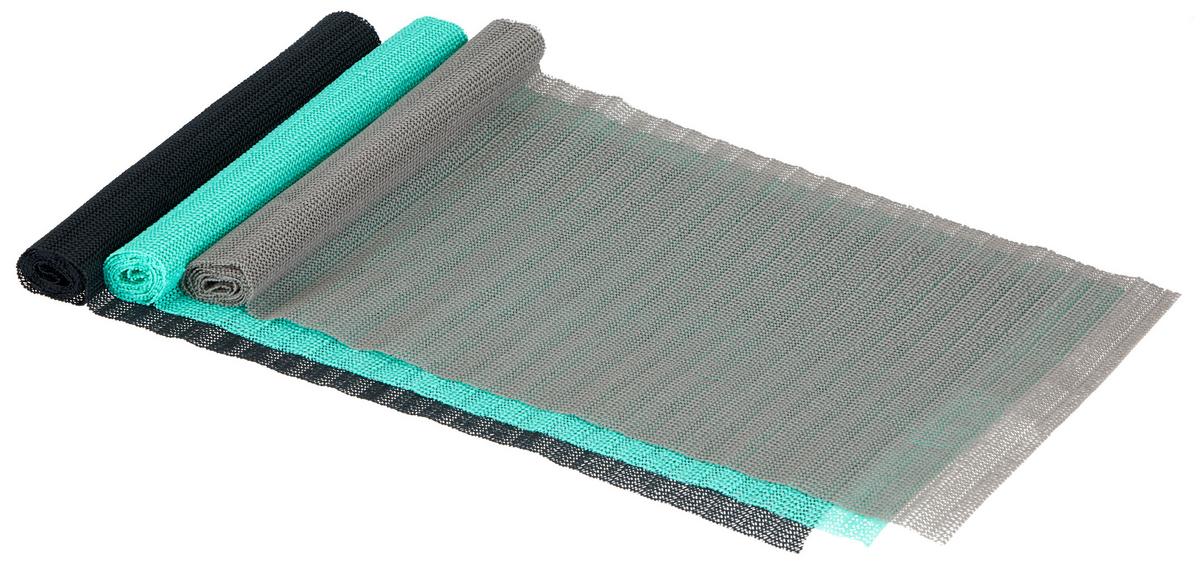 Antirutschmatte Inge B/l: 45/125 Cm, Zuschneidbar - Schwarz/Braun, KONVENTIONELL, Kunststoff (45/125cm) - Homezone