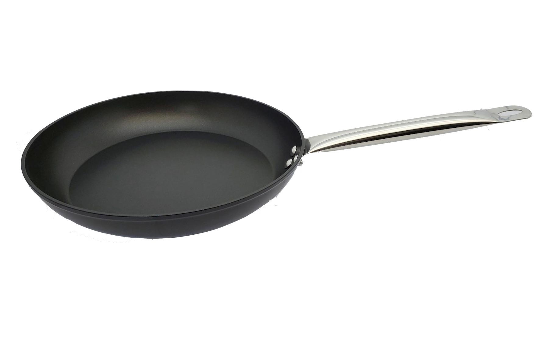 Panvica Classic, Ø: 28cm - čierna/strieborná, Konventionell, kov (28/5,3cm) - Mömax