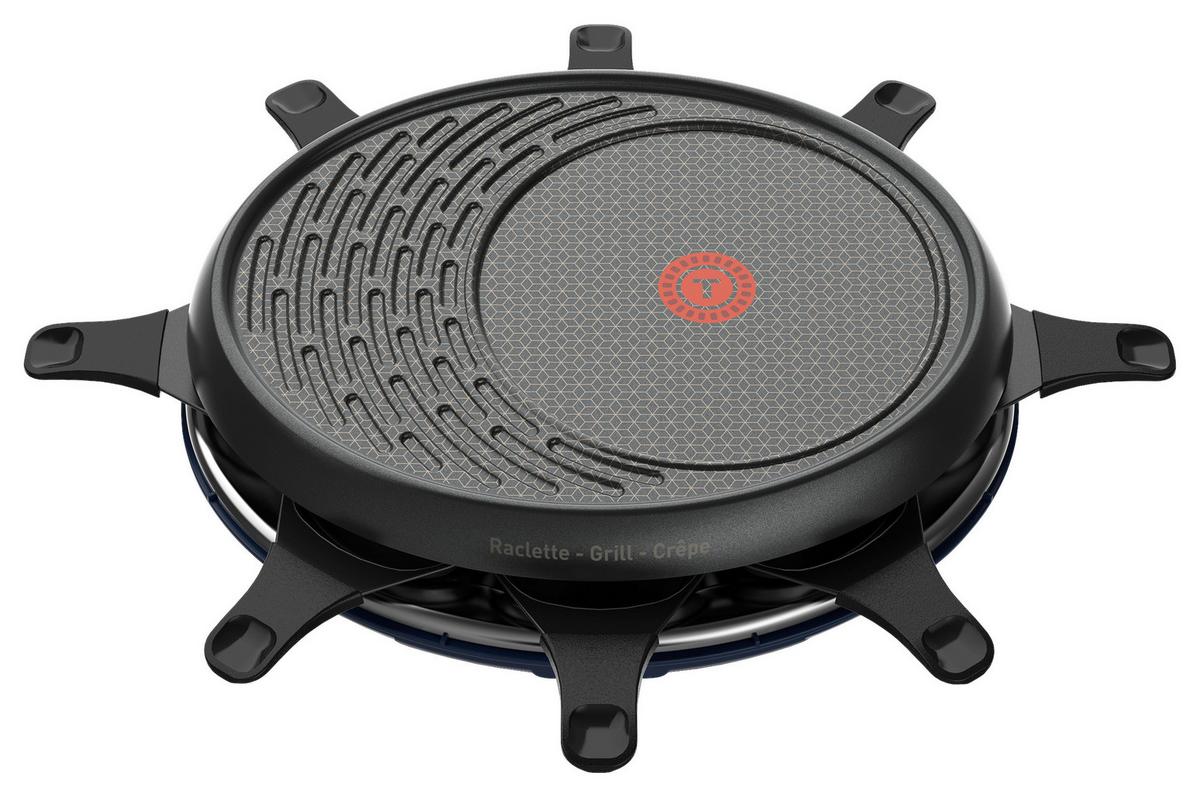 Raclette-grill Re3104 - Schwarz, Basics, Kunststoff/Metall (39.9/39.9/14.1cm) - Tefal