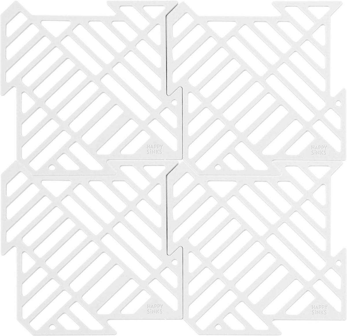 Spülbeckeneinlage Softmatt, Weiß - Weiß, Basics, Kunststoff (16/16cm) - HAPPY SINKS