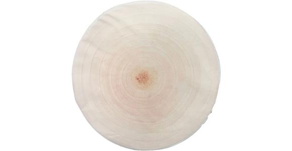 Sitzkissen Wood - Beige, MODERN, Textil (38/2.5cm) - Luca Bessoni