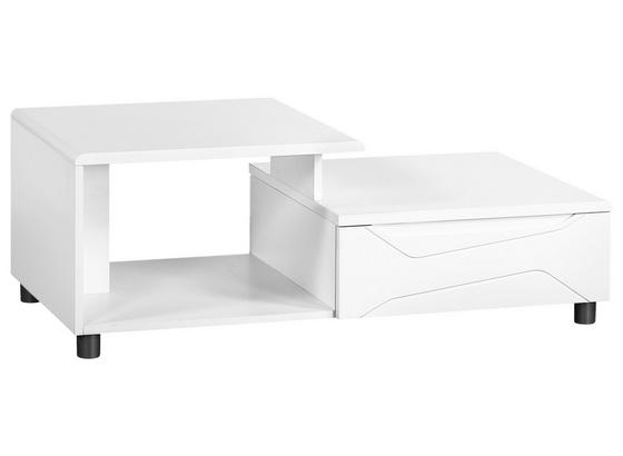 Couchtisch Newport 110cm Weiss - Weiß, MODERN, Holzwerkstoff (110/40/58cm) Couchtisch Newport 110cm Weiss - Weiß, MODERN, Holzwerkstoff (110/40/58cm)