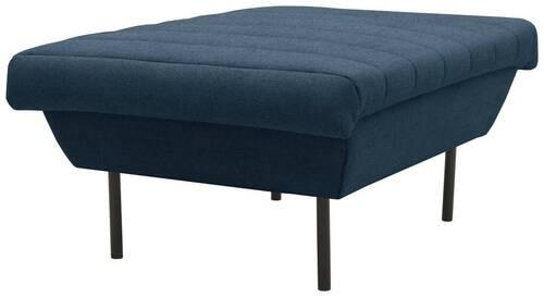 Hocker Looks Ix - Schwarz/Dunkelblau, Design, Textil (70/45/70cm) - LOOKS by W.Joop