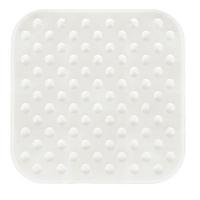 Duscheinlage Formosa 53x53 cm Weiß - Weiß, Basics, Naturmaterialien (53/53cm) - Kleine Wolke