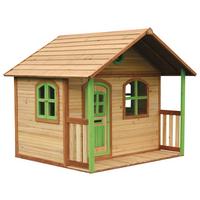 Spielhaus A030.104.00 - Braun/Grün, KONVENTIONELL, Holz (202/180/191cm) - Ambia Garden