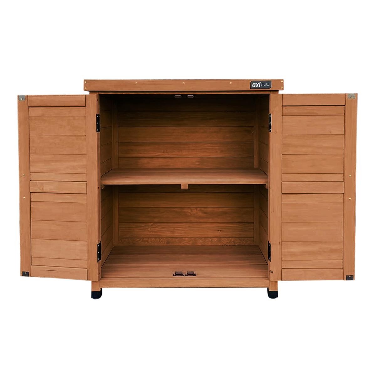 Geräteschrank L: 80 B: 45 H:93 - Braun, MODERN, Holz (80/45/93cm)