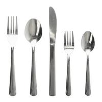 Besteckset Edelstahl 60-teilig - Silberfarben, Basics, Metall (33/5/22cm)