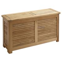 Truhe Classic 5056000 - Teakfarben, ROMANTIK / LANDHAUS, Holz (90/48/30cm) - MID.YOU