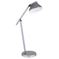 LED-Tischleuchte 58437g - Opal/Grau, Basics, Kunststoff/Metall (43,2/17,8/75,8cm) - Globo