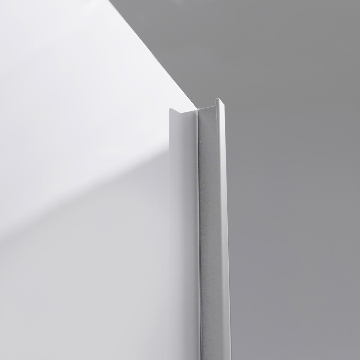 SCHIEBETÜRENSCHRANK Viva Weiß Hochglanz B: 200cm - Weiß Hochglanz/Weiß, MODERN, Holzwerkstoff (200/210/62cm) - P & B