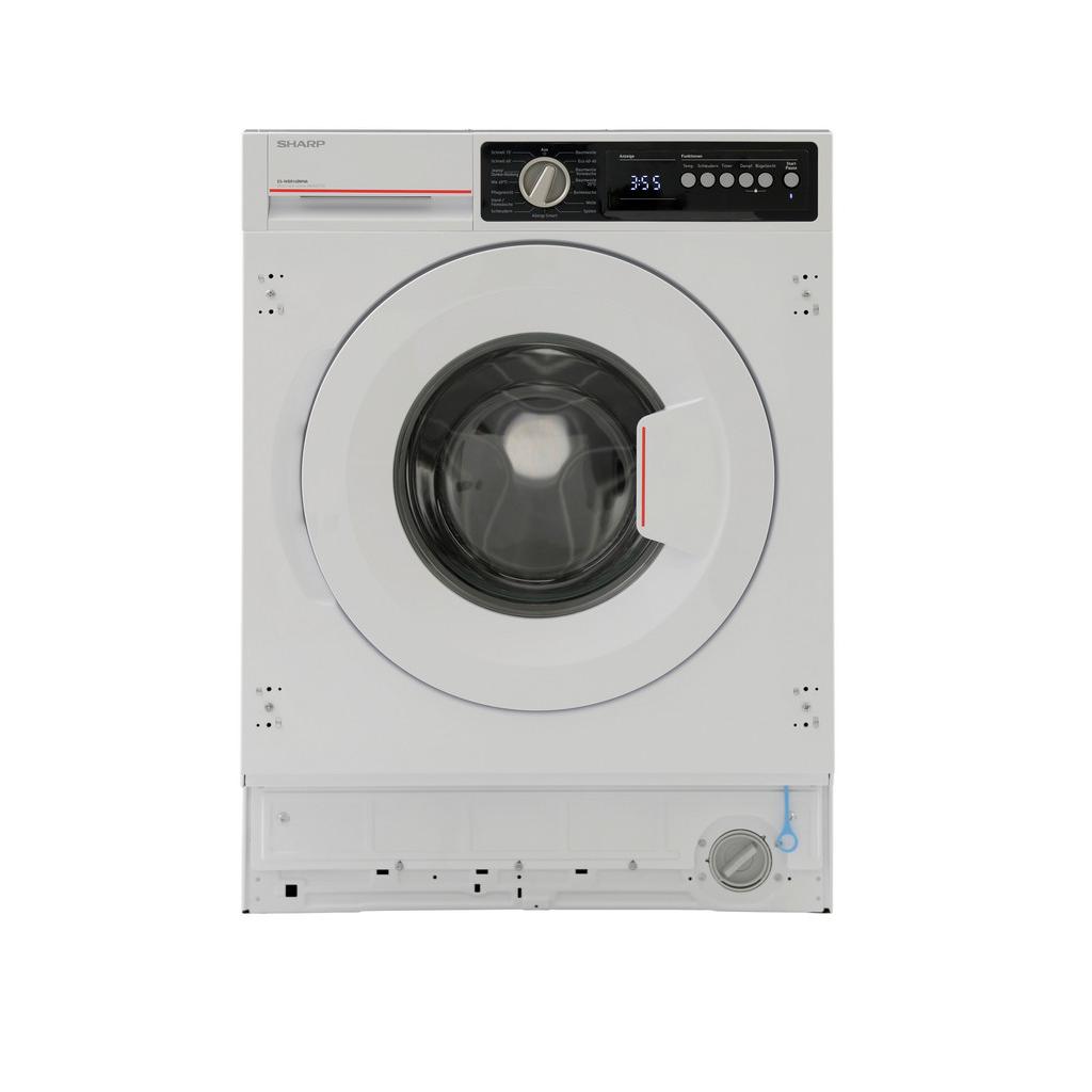 Einbauwaschmaschine Sharp Es-Nib814bwna-De 8kg