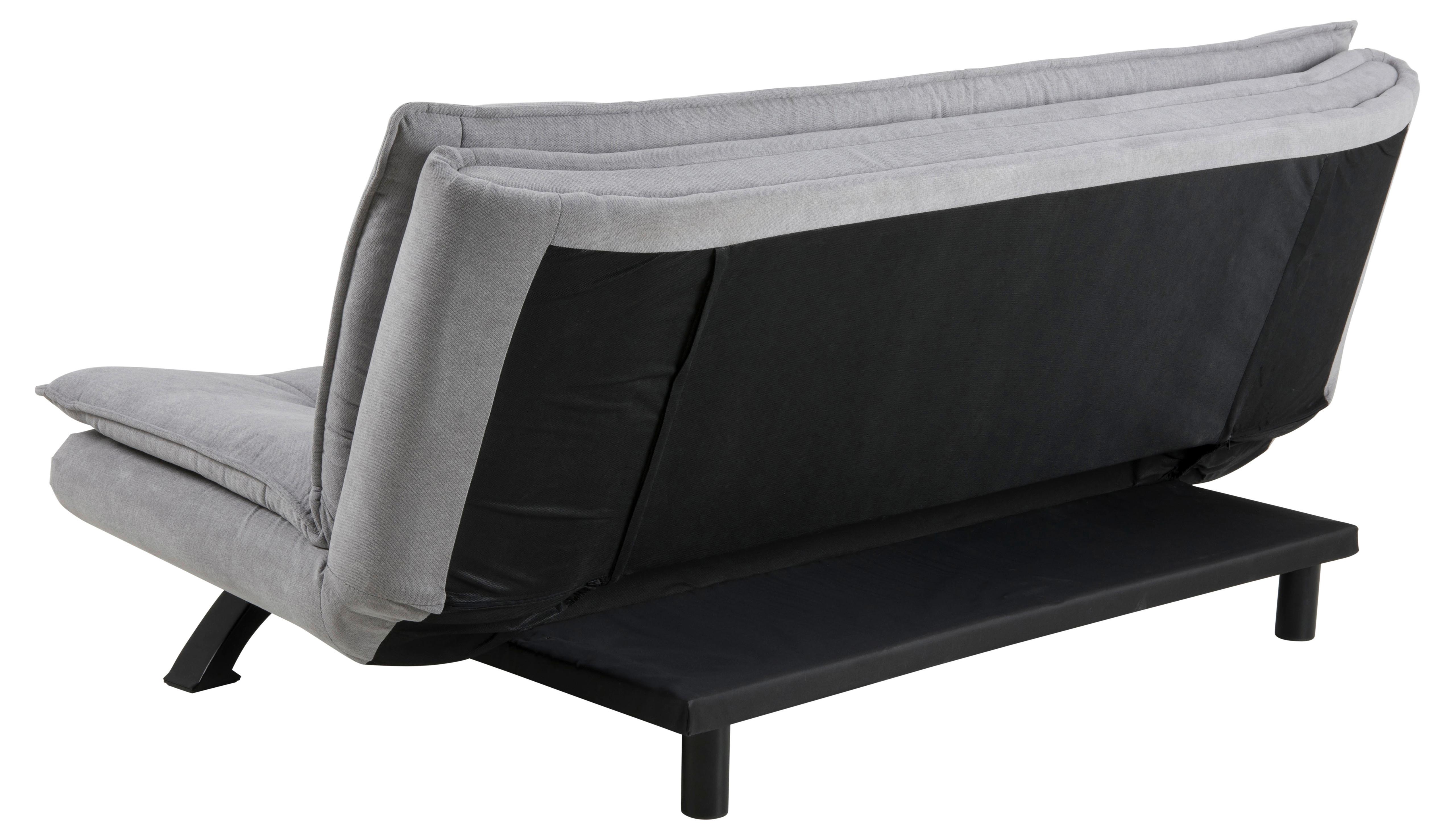 MID.YOU 2-Sitzer-Sofa Mit Schlaffunktion Faith Hellgrau
