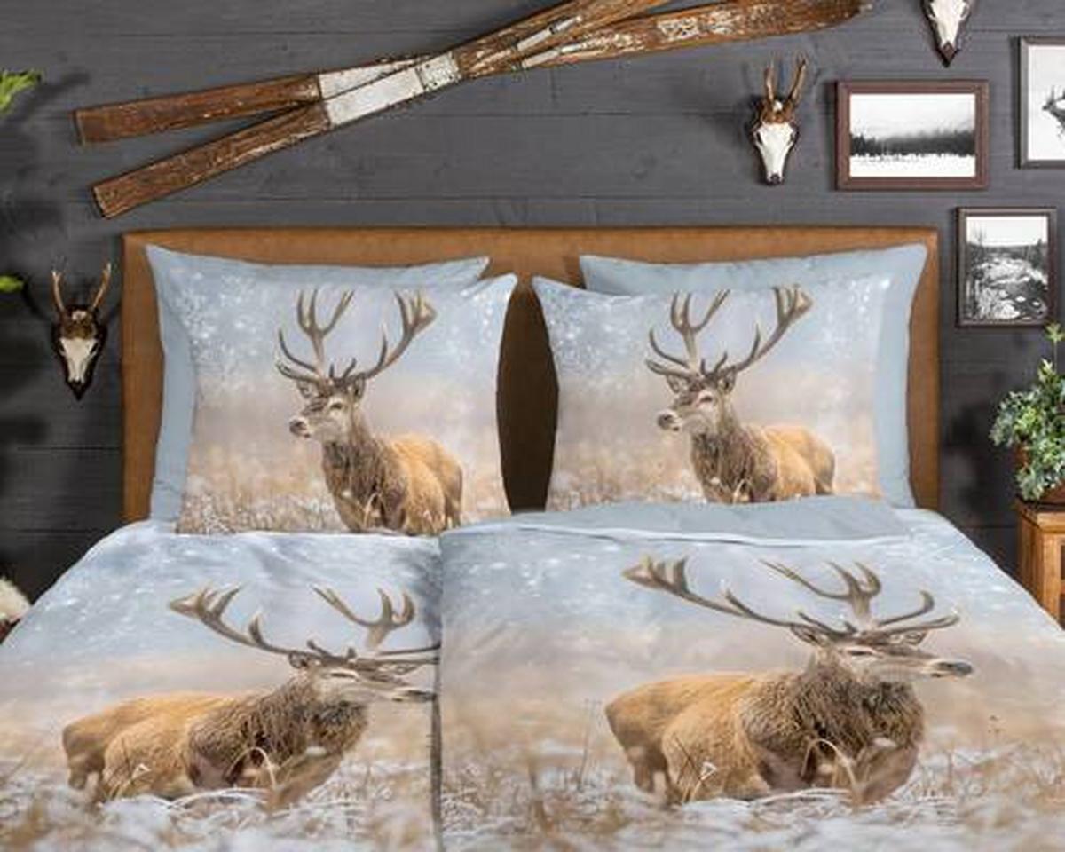 Wendebettwäsche Jolly Multicolor 155x220 Cm - Multicolor, Design, Textil (155/220cm)