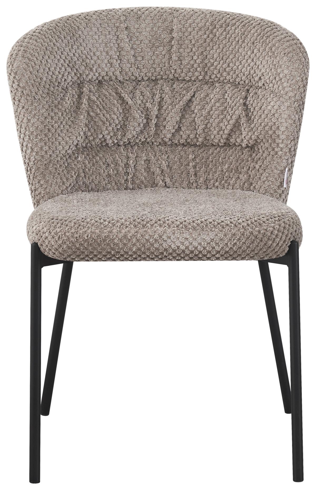 ŽIDLE EMILY - šedá/černá, Lifestyle, kov/dřevo (55/79/59cm) - Mömax