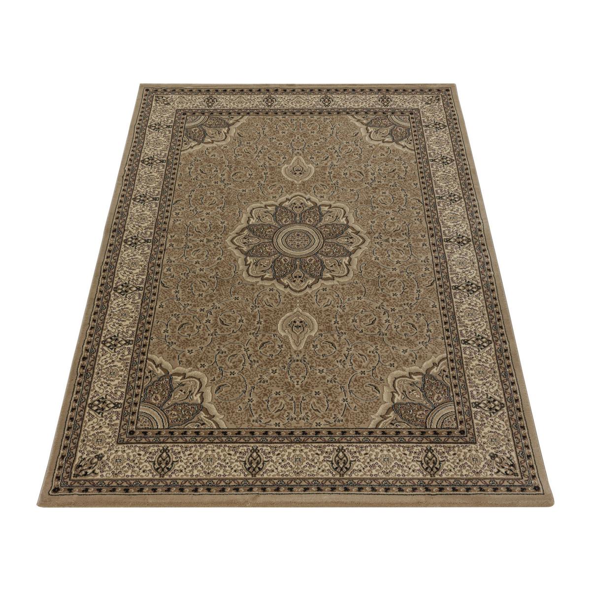 Orientalischer Webteppich Beige Kashmir 160x230 cm - Beige, LIFESTYLE, Textil (160/230cm)