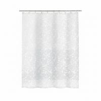 Duschvorhang in Weiß Kunststoff - Weiß, Basics, Kunststoff (180/200cm) - Spirella