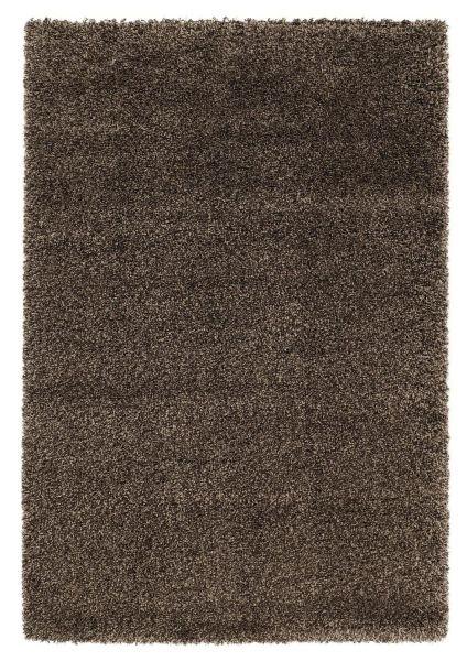 Hochflorteppich Fashion Shaggy Schlammfarben 65x130 cm - Schlammfarben, Basics, Textil (65/130cm) - Novel