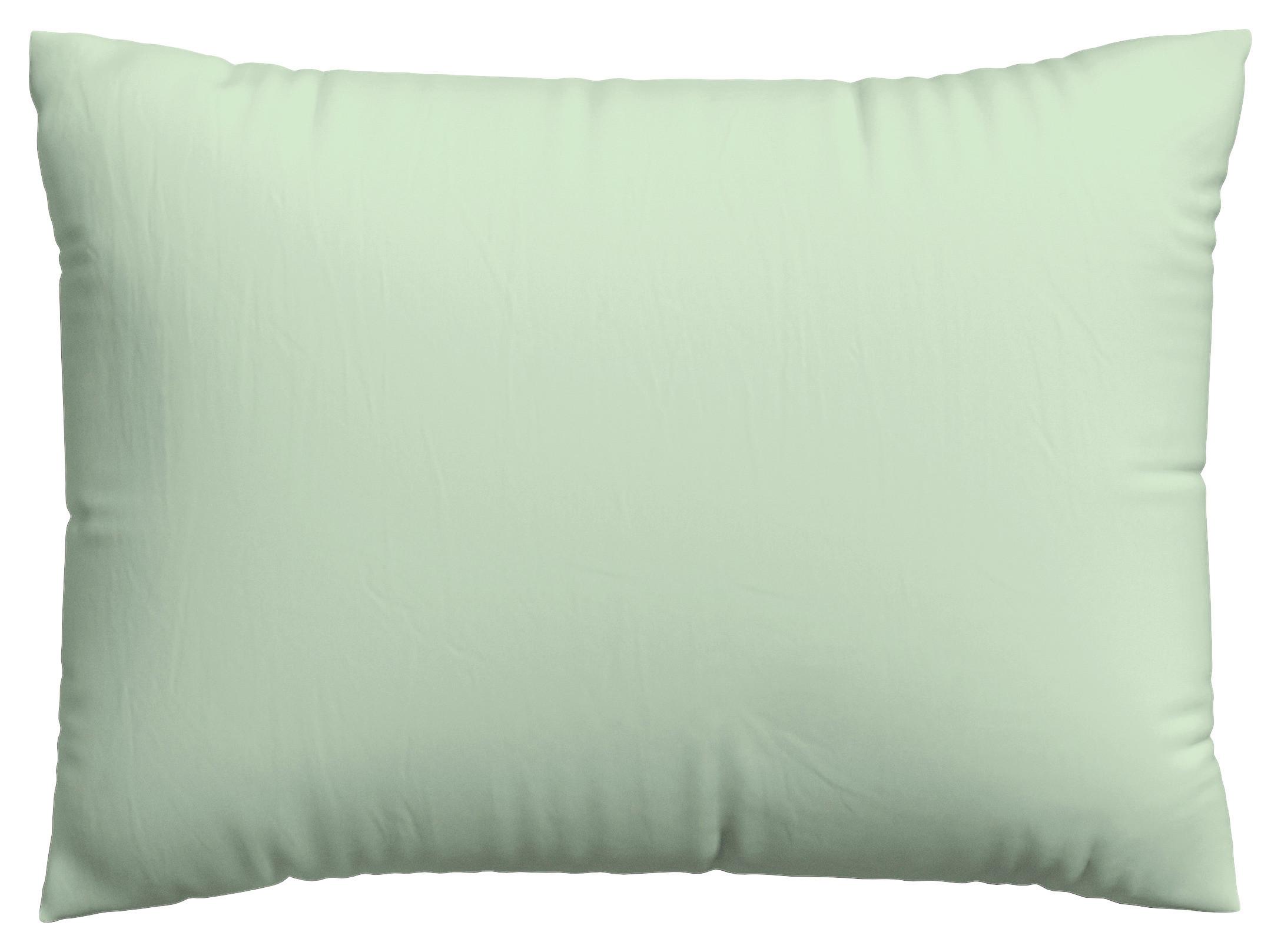 Kissenhülle Easy Jersey - Hellgrün, Basics, Textil (40/60cm) - Schlafgut