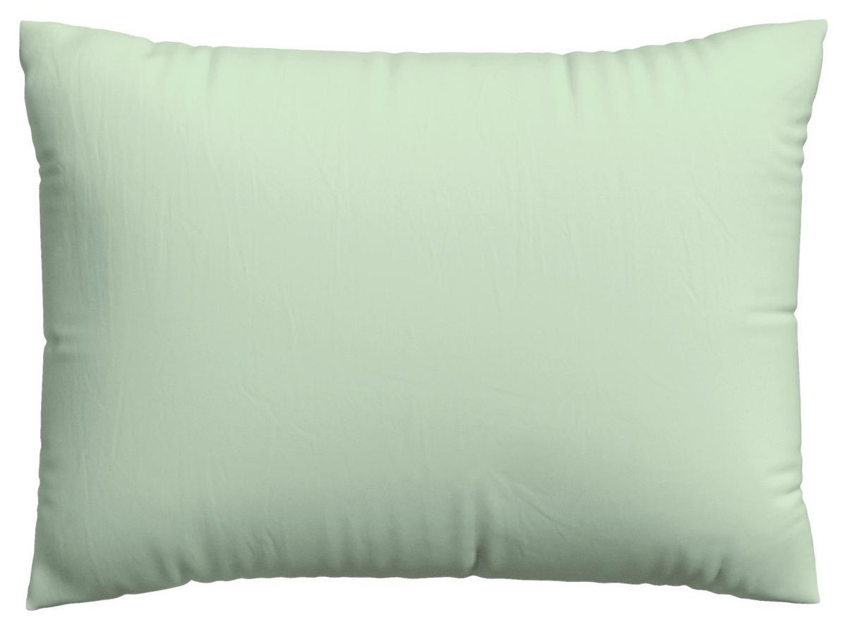 Kissenhülle Easy Jersey - Hellgrün, Basics, Textil (40/60cm) - Schlafgut