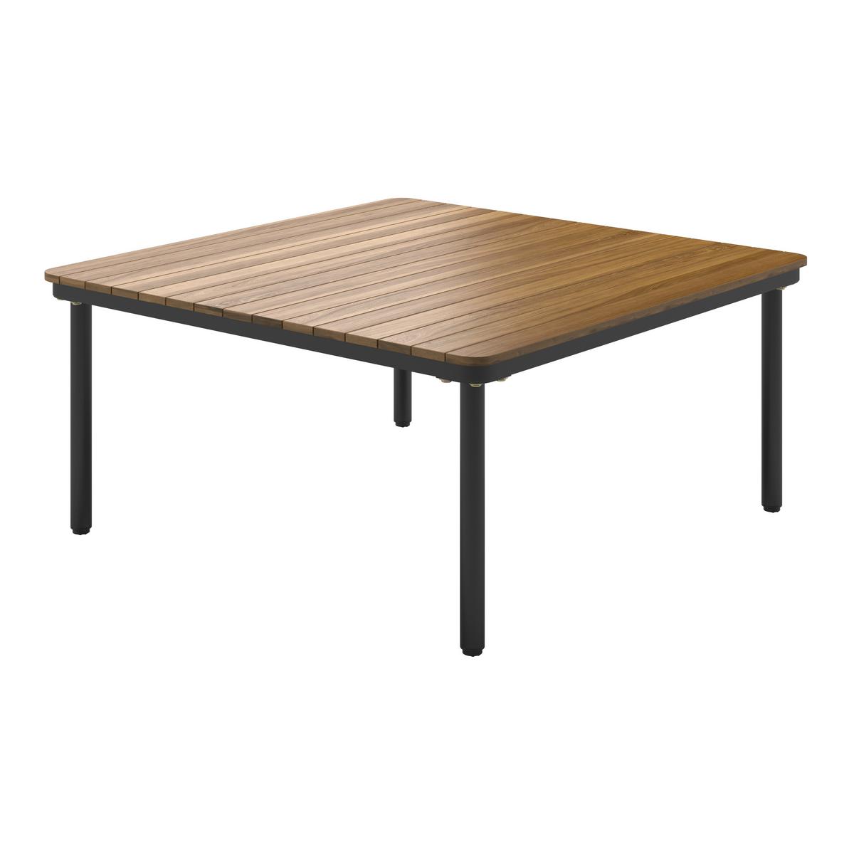 Loungegarnitur Vienna - Schwarz/Grau, MODERN, Holz/Textil (70/30/77cm) - Beldano