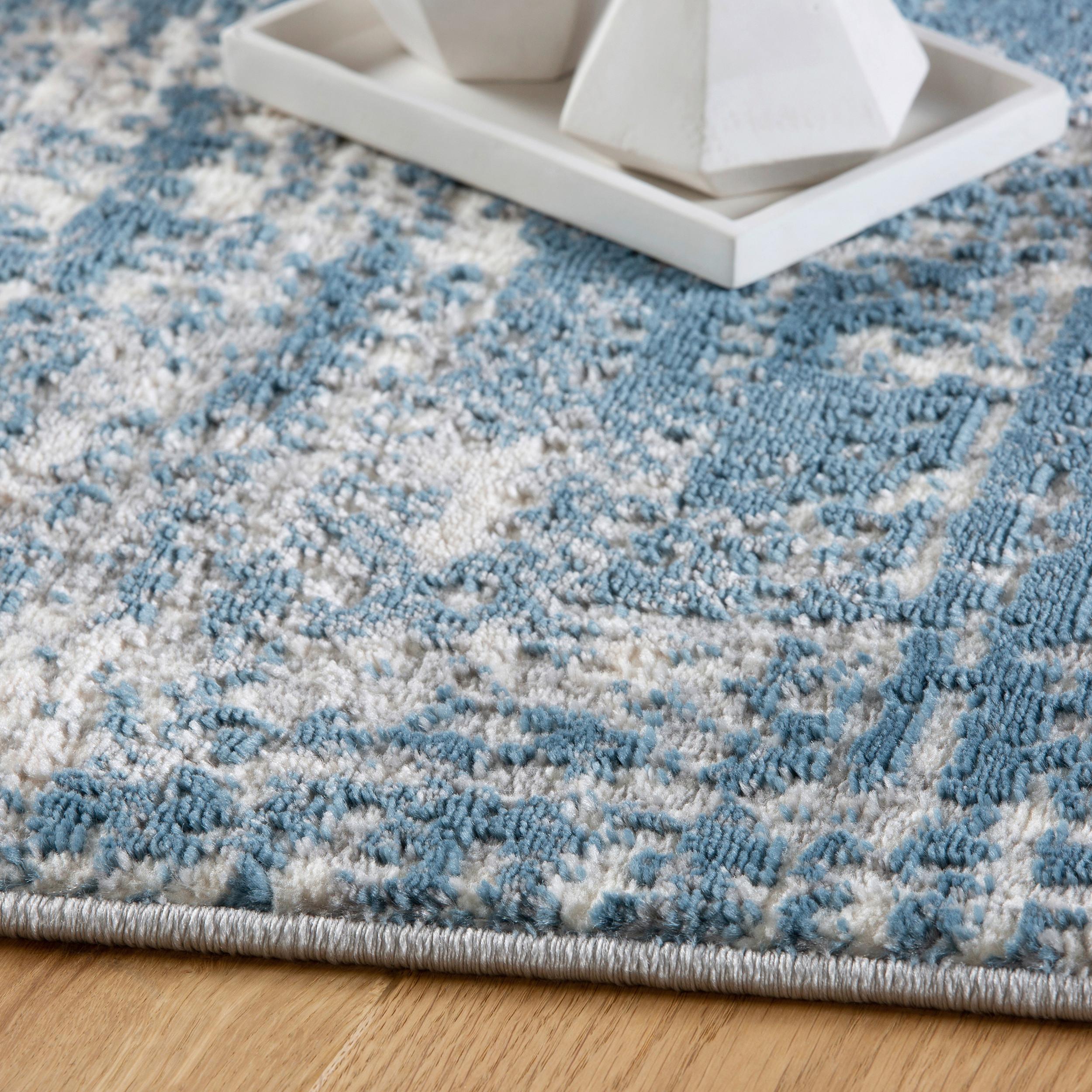 Webteppich My Salsa - Blau, Design, Textil (200/290cm) - Obsession