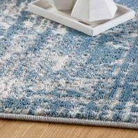 Webteppich My Salsa - Blau, Design, Textil (200/290cm) - Obsession