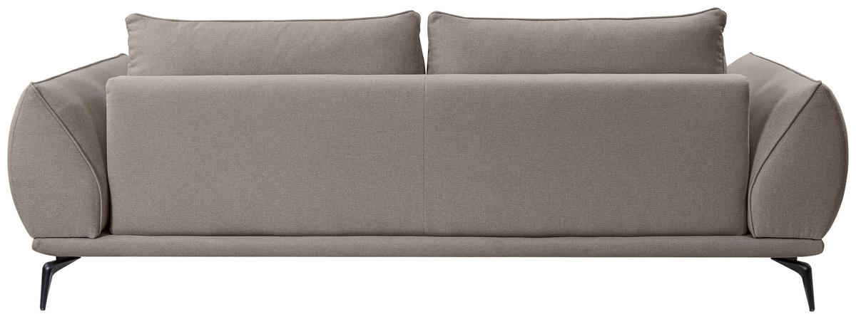 3-Sitzer-Sofa Cavo, Hellbraun B: 249 cm - Hellbraun/Creme, MODERN, Textil (249/86/118cm) - MID.YOU
