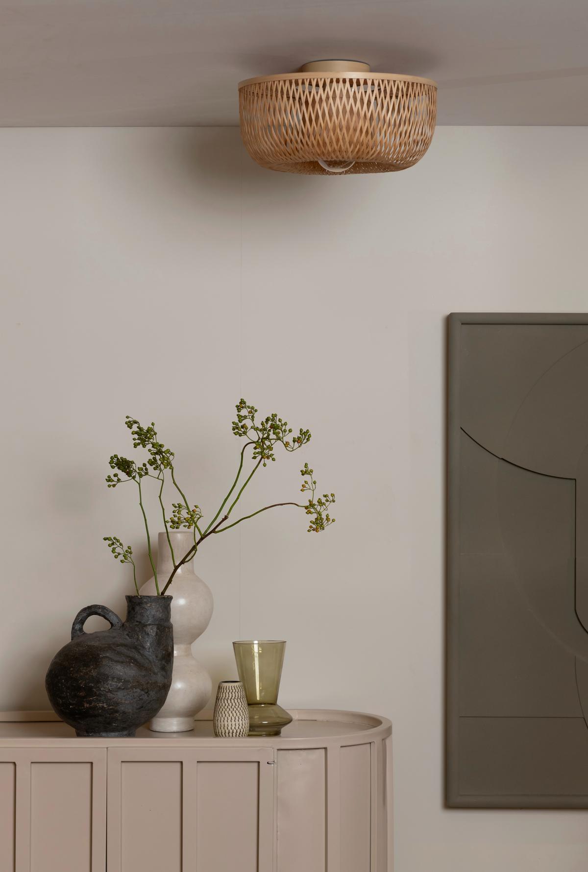 Deckenleuchte Barbados - Naturfarben, Basics, Naturmaterialien (35/15cm) - Good & Mojo