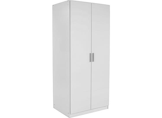 Kleiderschrank Celle B:91cm Weiß Dekor - MODERN, Holzwerkstoff (91/197/54cm) Kleiderschrank Celle B:91cm Weiß Dekor - MODERN, Holzwerkstoff (91/197/54cm)
