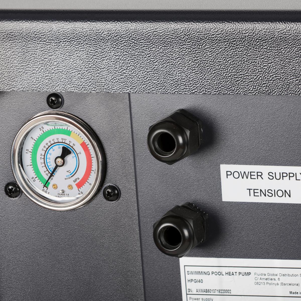 Wärmepumpe Wärmepumpe - Grau, KONVENTIONELL, Kunststoff (85,8/38,3/64,8cm) - Gre