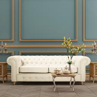 Schlafsofa Laura Creme, B: 218cm - Creme/Braun, Design, Textil (218/74/91cm) - P & B