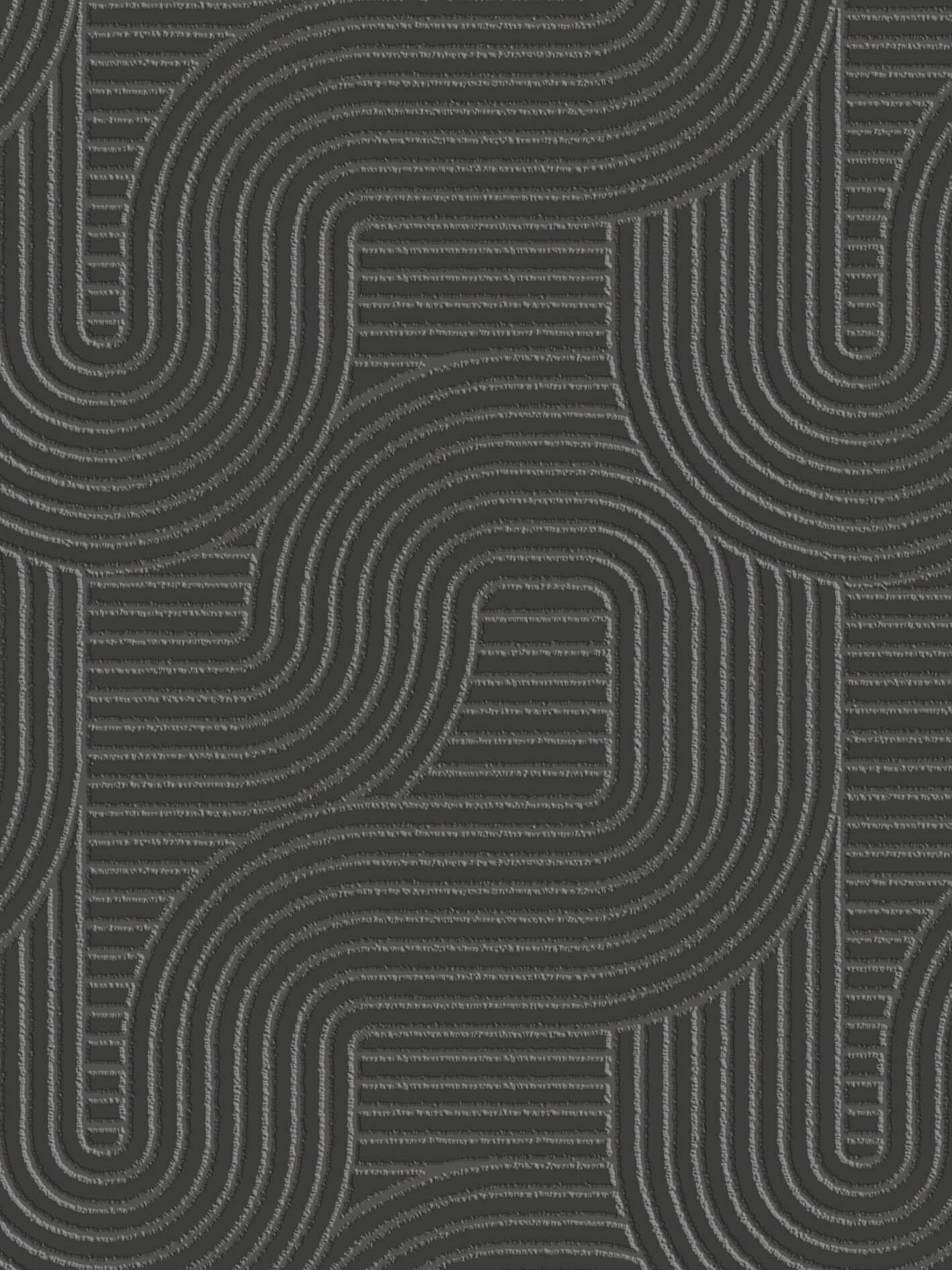TKANÝ KOBEREC ZEN WEAVE - antracitová, Konventionell, textil (120/160cm) - Mömax