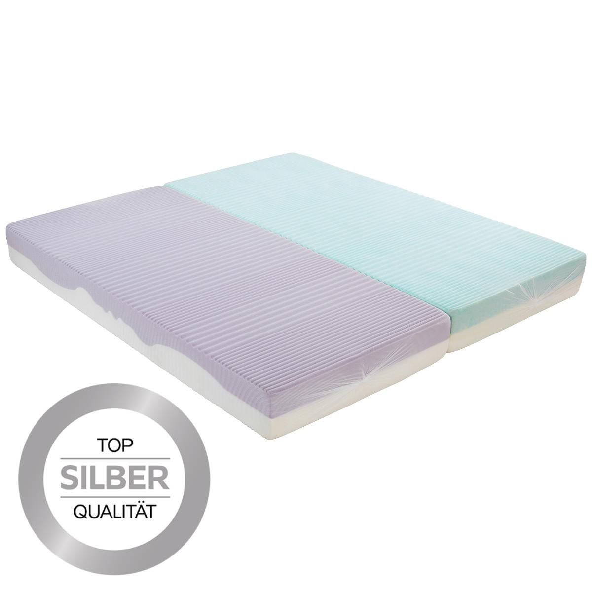 Komfortschaummatratze Ergo Duo 180x200cm fest/Mittelfest