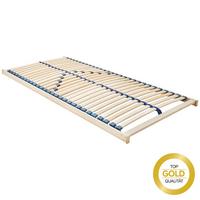 Lattenrost Strong 90x200 Cm 6 Zonen - Naturfarben, Holz (90/200cm) - Primatex Deluxe