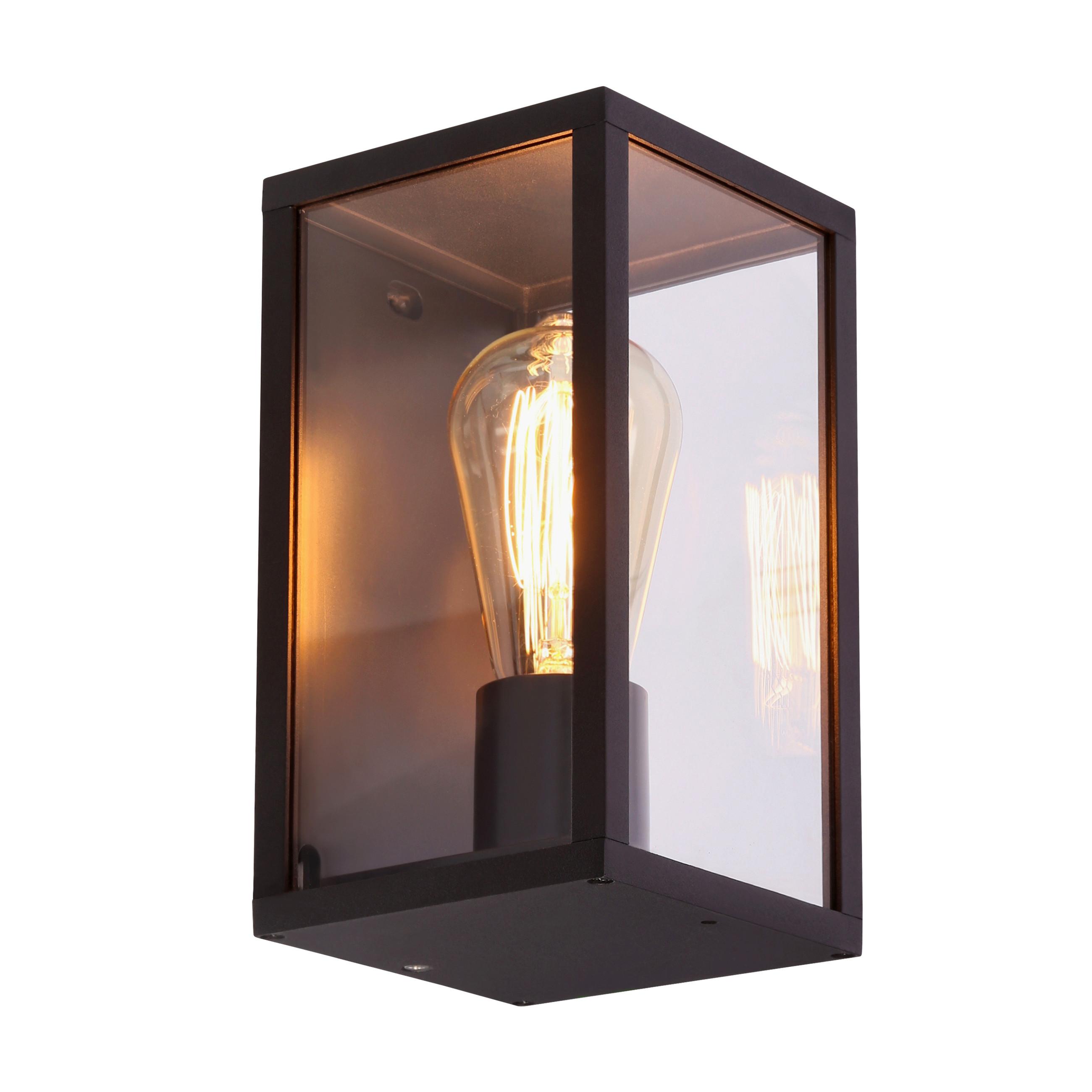 Außenwandleuchte 21-32270 Hoya - Schwarz, Basics, Metall (12/13/22cm)